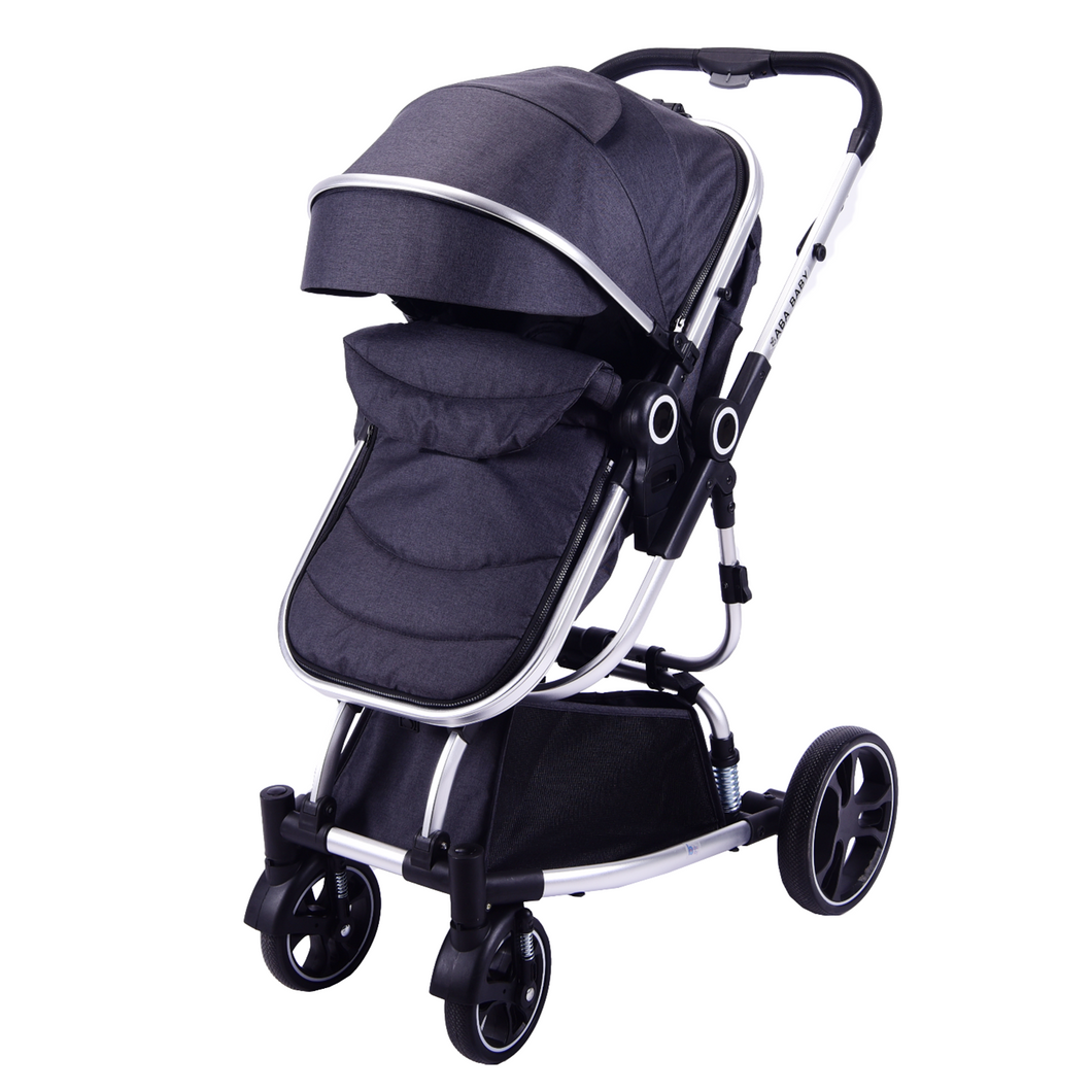 3-in-1 Baby Stroller with Bassinet & Complimentary Infant Capsule with Base